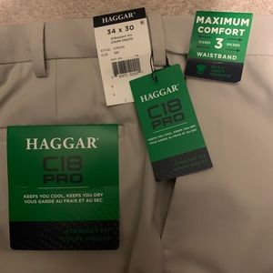 Haggar casual golf pants.